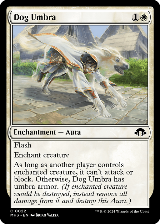 Dog Umbra (MH3-022) - Modern Horizons 3 - for just $0.07! 