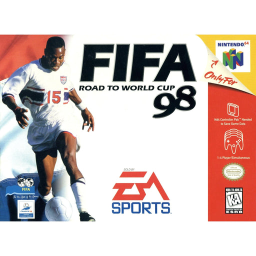 FIFA: Road To World Cup 98 (Nintendo 64) - Just $0! Shop now at Retro Gaming of Denver