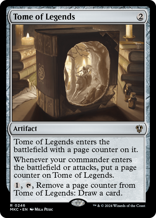 Tome of Legends (MKC-246) - Murders at Karlov Manor Commander - for just $0.22! 