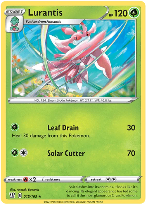 Lurantis (015/163) [Sword & Shield: Battle Styles] - for just $0.10! 