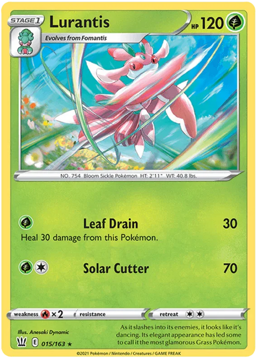 Lurantis (015/163) [Sword & Shield: Battle Styles] - for just $0.10! 