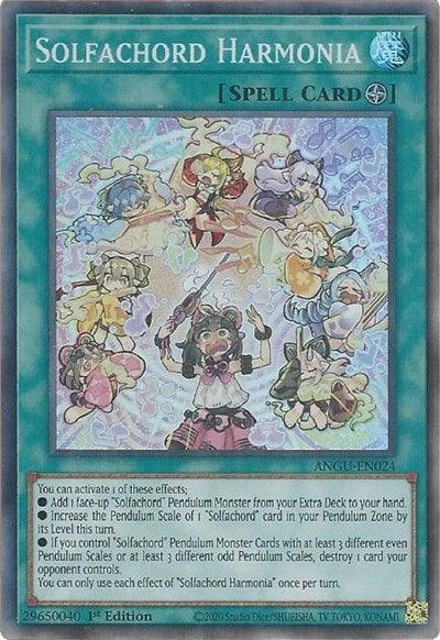 Solfachord Harmonia (Super Rare) [ANGU-EN024] Super Rare - for just $0.10! 