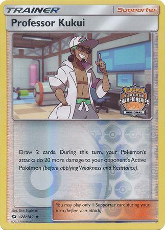Professor Kukui (128/149) (Regional Championship Promo) [Sun & Moon: Base Set] - for just $1.20! 