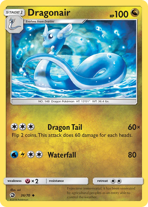 Dragonair (36/70) [Sun & Moon: Dragon Majesty] - for just $0.30! 