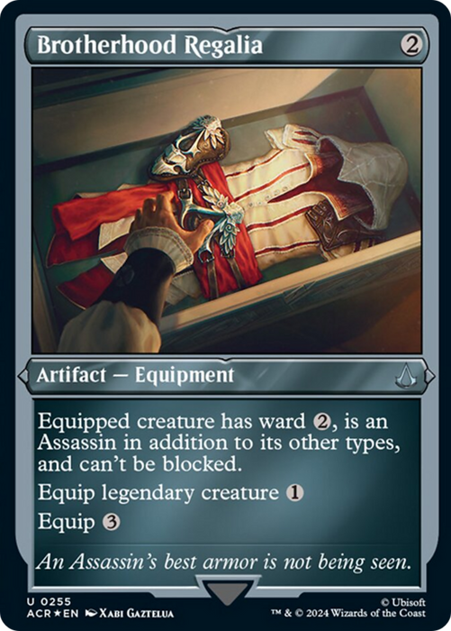 Brotherhood Regalia (Foil Etched) [Assassin's Creed] - for just $7.50! 