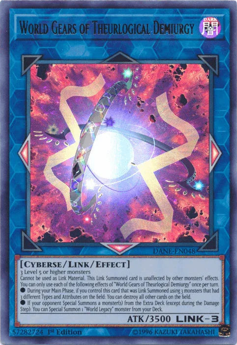World Gears of Theurlogical Demiurgy [DANE-EN048] Ultra Rare - for just $0.40! 