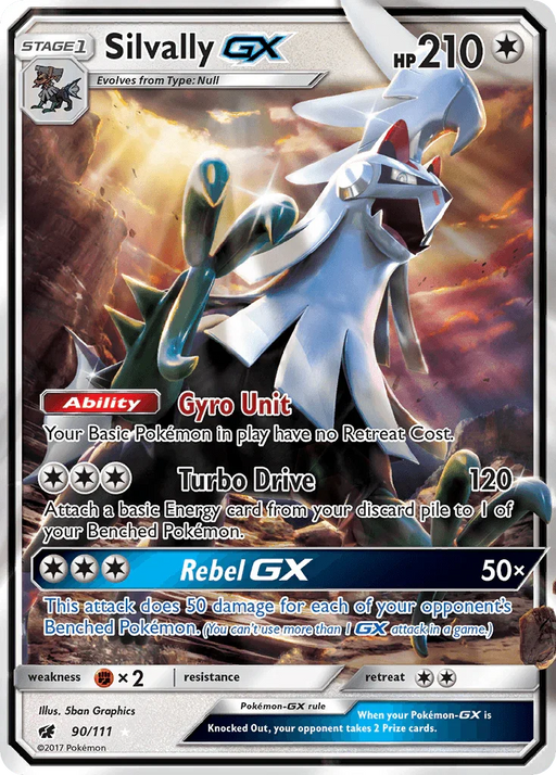 Silvally GX (90/111) [Sun & Moon: Crimson Invasion] - for just $1.25! 