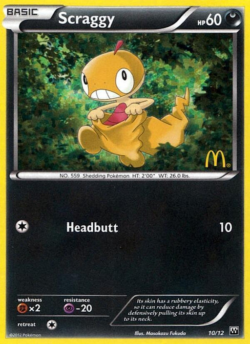 Scraggy (10/12) [McDonald's Promos: 2012 Collection] - for just $7.45! 