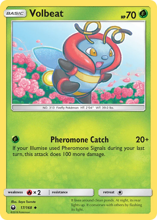 Volbeat (17/168) [Sun & Moon: Celestial Storm] - for just $0.15! 