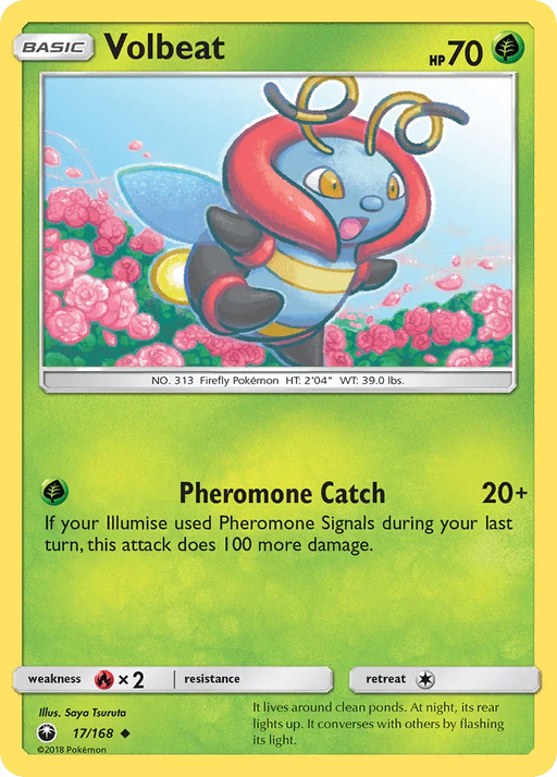 Volbeat (17/168) [Sun & Moon: Celestial Storm] - for just $0.15! 