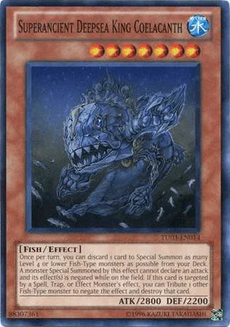 Superancient Deepsea King Coelacanth [TU03-EN014] Common - for just $0.25! 