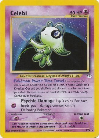 Celebi (3/64) [Neo Revelation Unlimited] - for just $49.70! 