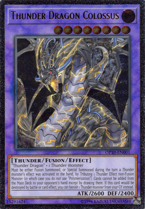 Thunder Dragon Colossus [OP10-EN001] Ultimate Rare - for just $13.45! 