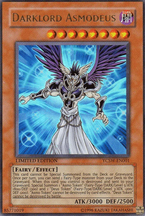 Darklord Asmodeus [YCSW-EN001] Ultra Rare - for just $0.10! 