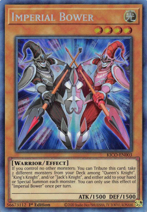 Imperial Bower (Collector's Rare) [KICO-EN003] Collector's Rare - for just $3.35! 