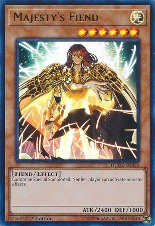 Majesty's Fiend [DUDE-EN035] Ultra Rare - for just $0.15! 