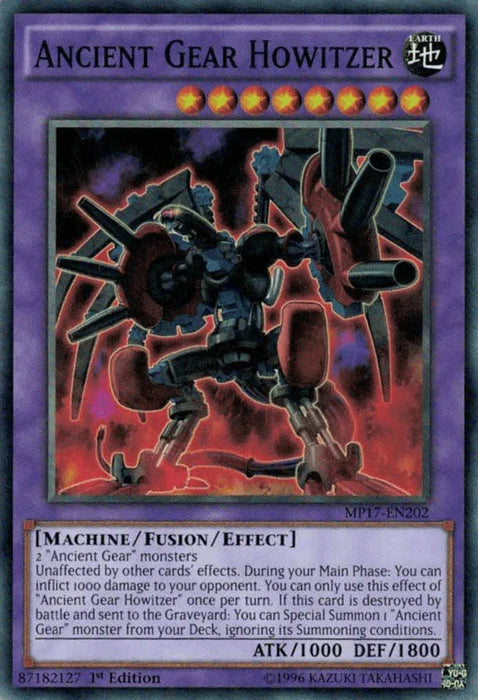 Ancient Gear Howitzer [MP17-EN202] Common - for just $0.15! 