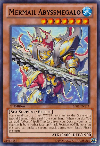 Mermail Abyssmegalo [BP02-EN117] Mosaic Rare - for just $0.20! 