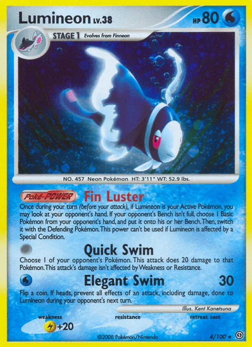 Lumineon (4/100) [Diamond & Pearl: Stormfront] - for just $1.75! 