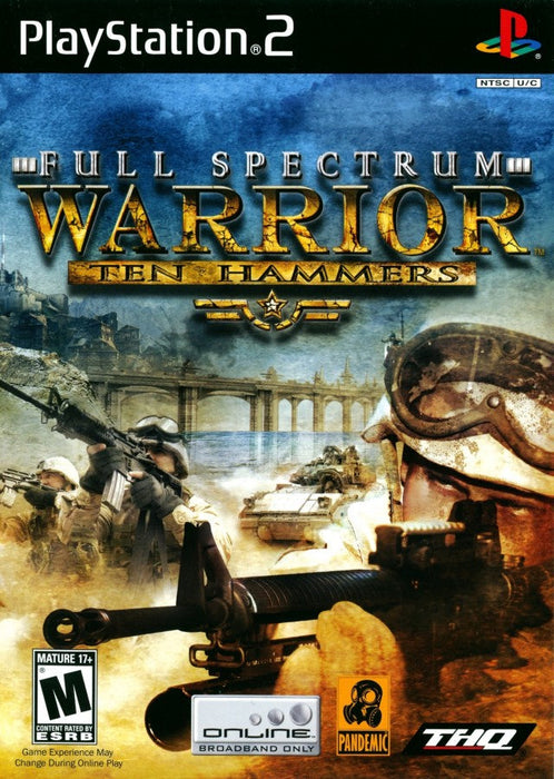 Full Spectrum Warrior: Ten Hammers – PlayStation 2 (PS2) - for just $5.99! 