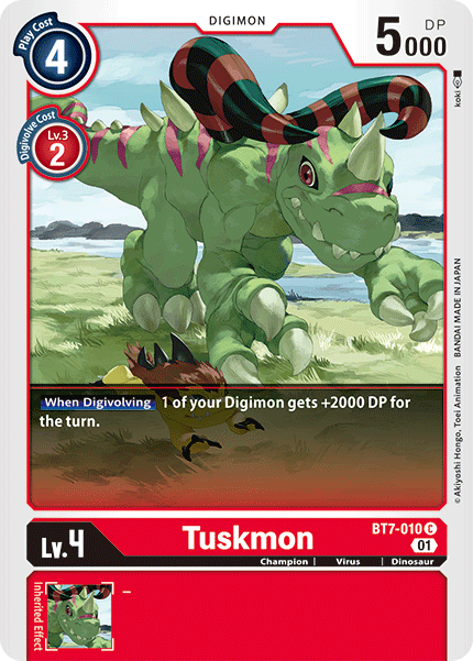 Tuskmon [BT7-010] [Next Adventure] - Just $0.09! Shop now at Retro Gaming of Denver