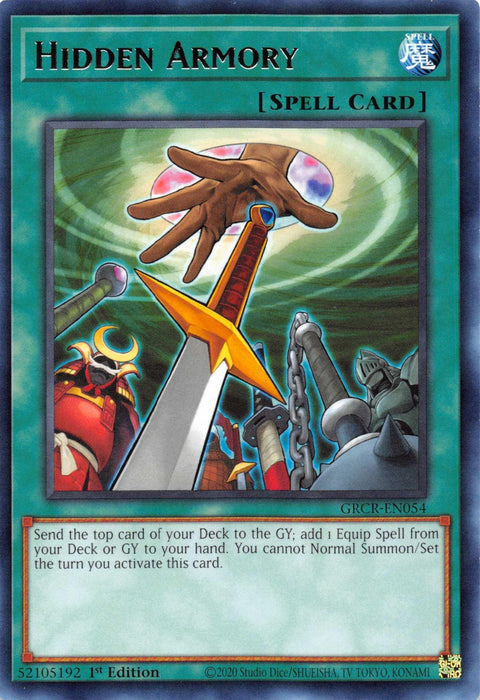 Hidden Armory [GRCR-EN054] Rare - for just $0.10! 