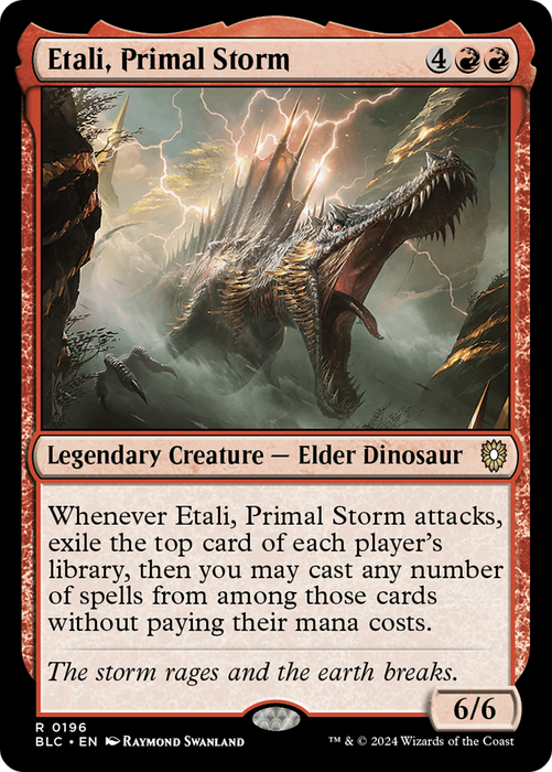 Etali, Primal Storm (BLC-196) - Bloomburrow Commander - for just $0.13! 