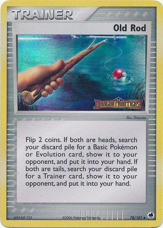 Old Rod (78/101) (Stamped) [EX: Dragon Frontiers] - for just $1.50! 