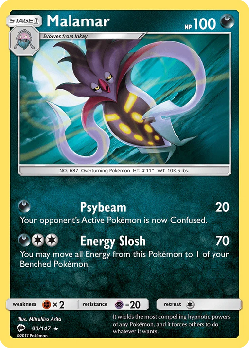 Malamar (90/147) [Sun & Moon: Burning Shadows] - for just $0.10! 