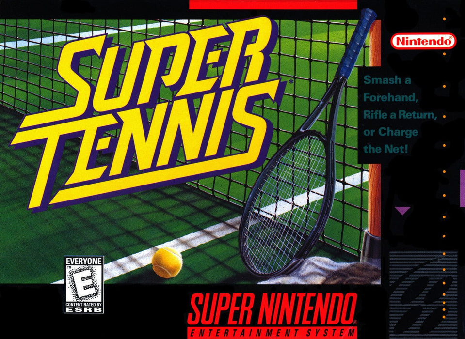 Super Tennis – Super Nintendo Entertainment System (SNES) - for just $8.99! 