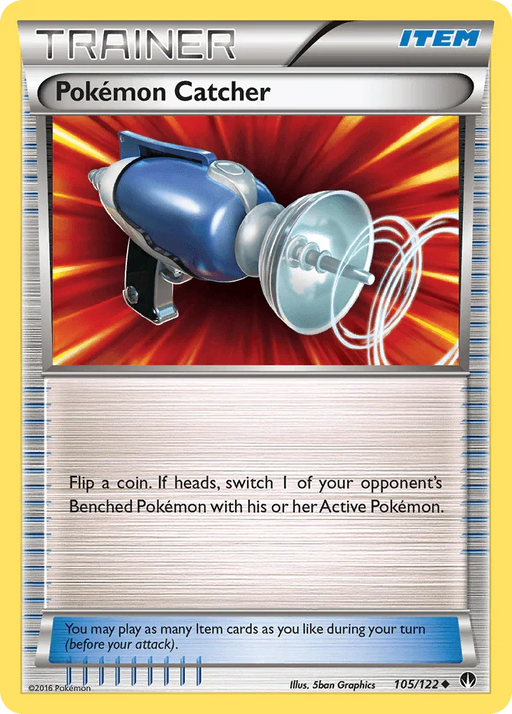 Pokemon Catcher (105/122) [XY: BREAKpoint] - for just $0.10! 
