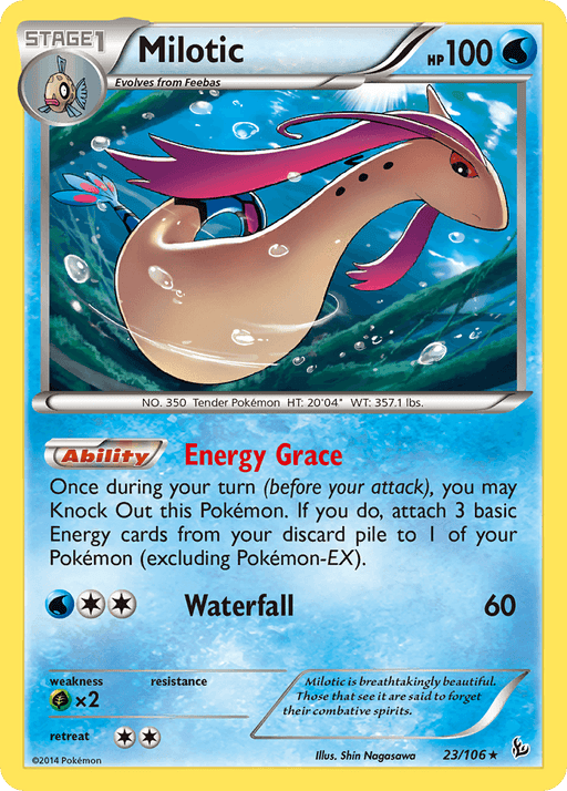 Milotic (23/106) [XY: Flashfire] - for just $0.50! 
