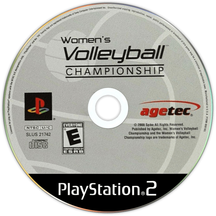 Women's Volleyball Championship – PlayStation 2 (PS2) - for just $6.99! 