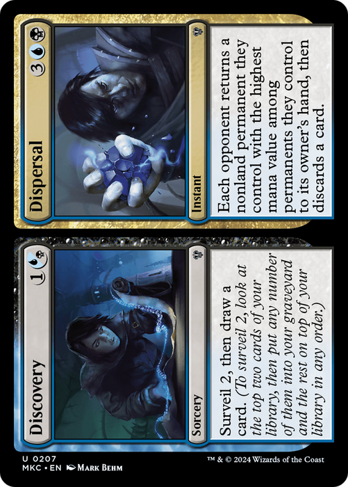Discovery // Dispersal (MKC-207) - Murders at Karlov Manor Commander - for just $0.08! 