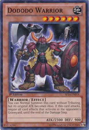 Dododo Warrior [SP14-EN018] Starfoil Rare - for just $0.15! 