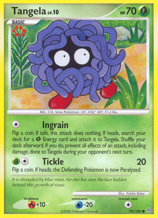 Tangela (78/100) [Diamond & Pearl: Stormfront] - for just $0.15! 