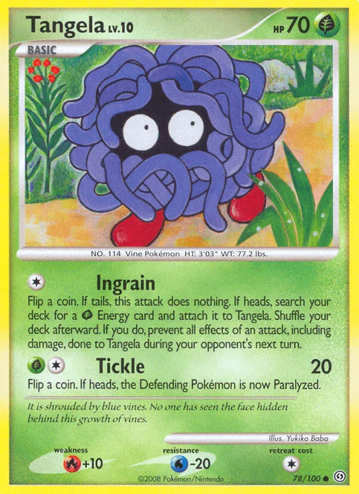 Tangela (78/100) [Diamond & Pearl: Stormfront] - for just $0.20! 