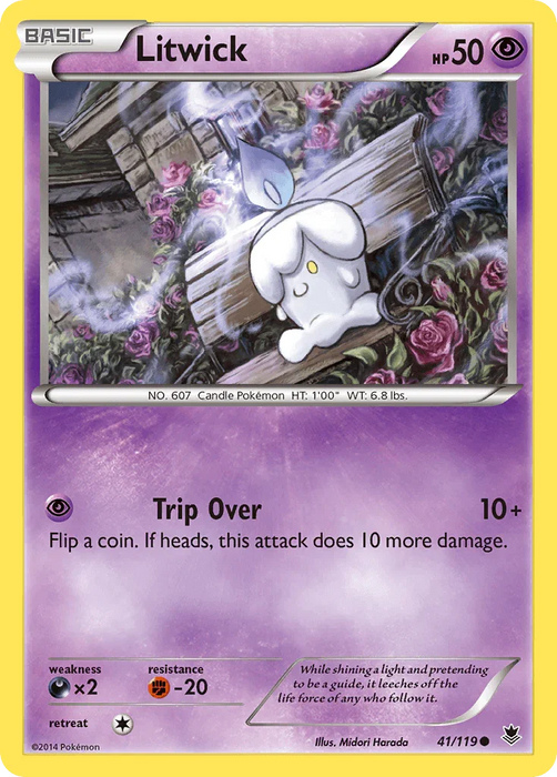 Litwick (41/119) [XY: Phantom Forces] - for just $0.20! 