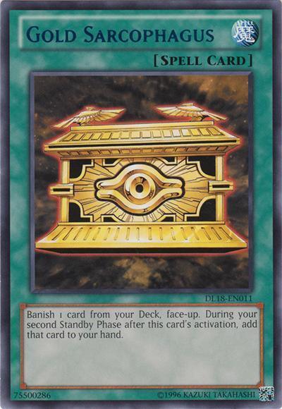 Gold Sarcophagus (Purple) [DL18-EN011] Rare - for just $1.60! 