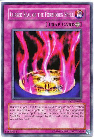 Cursed Seal of the Forbidden Spell [IOC-EN049] Common - for just $0.25! 