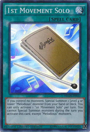1st Movement Solo (SE) [NECH-ENS10] Super Rare - for just $0.35! 