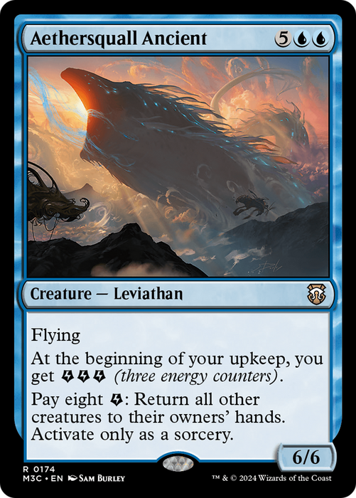 Aethersquall Ancient (M3C-174) - Modern Horizons 3 Commander - for just $0.06! 
