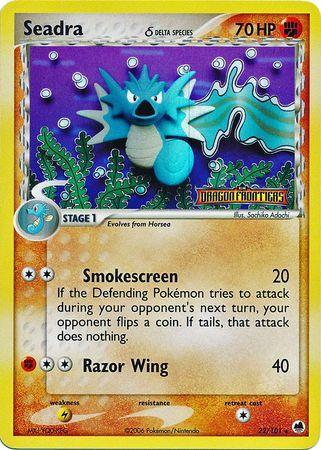 Seadra (22/101) (Delta Species) (Stamped) [EX: Dragon Frontiers] - for just $9.75! 