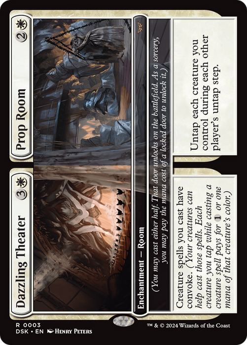 Dazzling Theater // Prop Room (DSK-003) - Duskmourn: House of Horror - for just $0.24! 