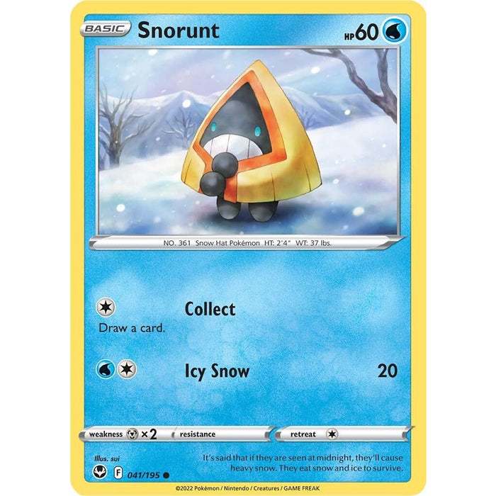 Snorunt (041/195) [Sword & Shield: Silver Tempest] - Just $0.04! Shop now at Retro Gaming of Denver