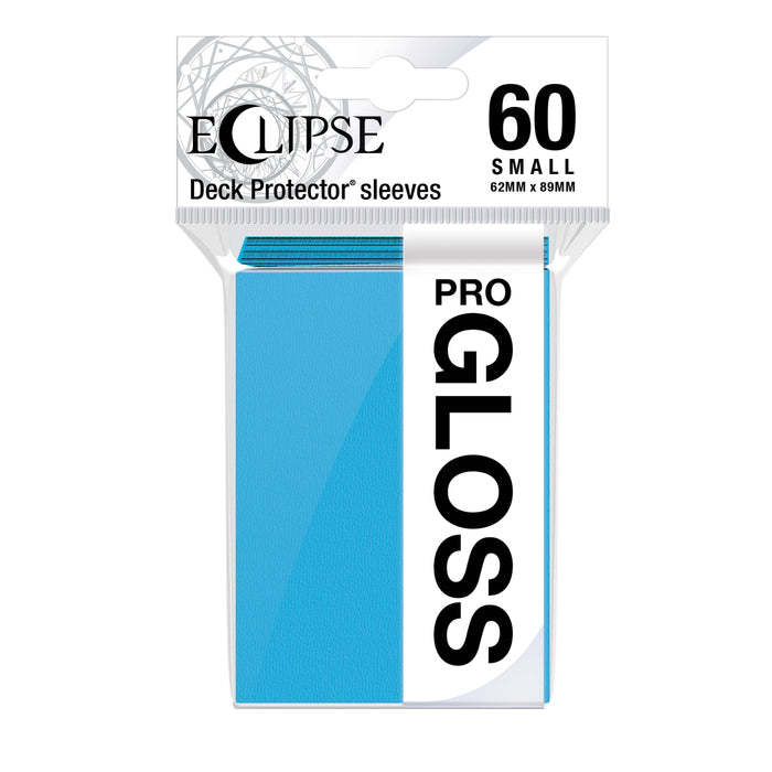 Ultra PRO: Small 60ct Sleeves - Eclipse Gloss (Sky Blue) - Just $0! Shop now at Retro Gaming of Denver