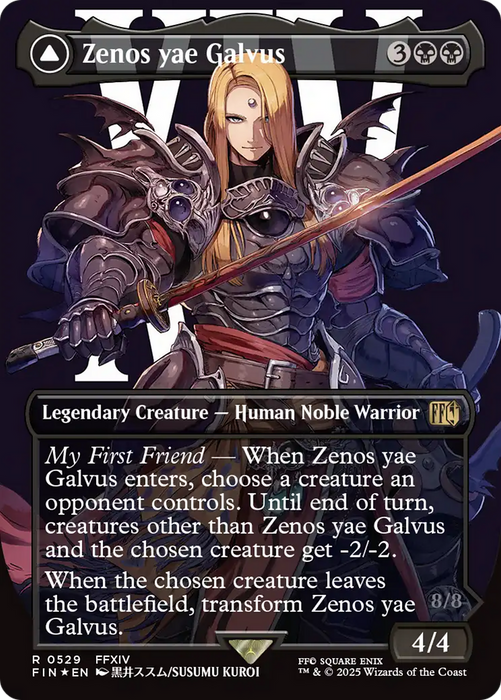 Zenos yae Galvus // Shinryu, Transcendent Rival (FIN-529) - FINAL FANTASY (Borderless) Foil - for just $6.58! 