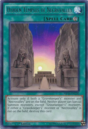 Hidden Temples of Necrovalley [MP14-EN230] Rare - for just $0.30! 
