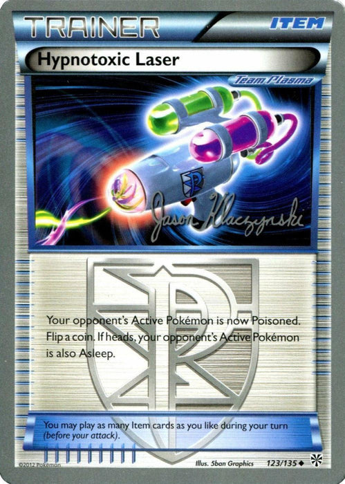 Hypnotoxic Laser (123/135) (Darkrai Deck - Jason Klaczynski) [World Championships 2013] - for just $0.95! 