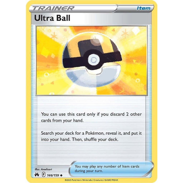 Ultra Ball (146/159) [Sword & Shield: Crown Zenith] - Just $0.05! Shop now at Retro Gaming of Denver